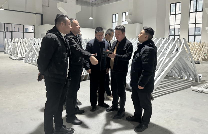 花溪区工业招商小分队赴郴州市考察灏华能源郴州工厂
